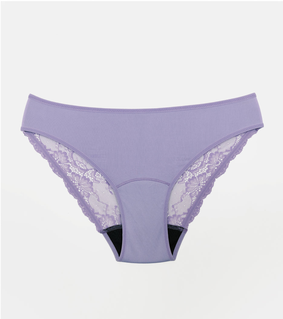 Lace Brief - Nylon z recyklingu - Lila