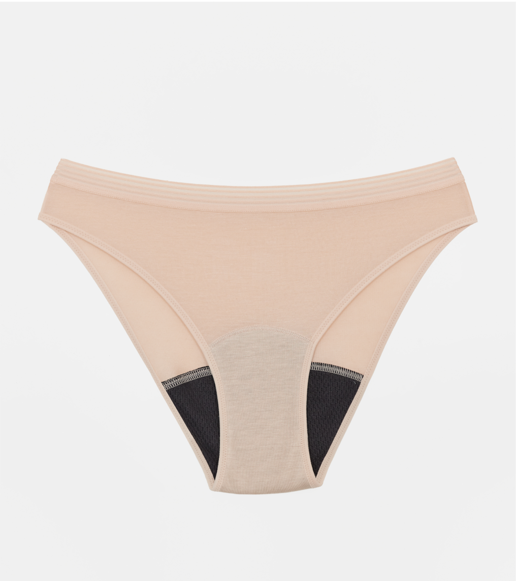 Brief - Tencel - Beżowe