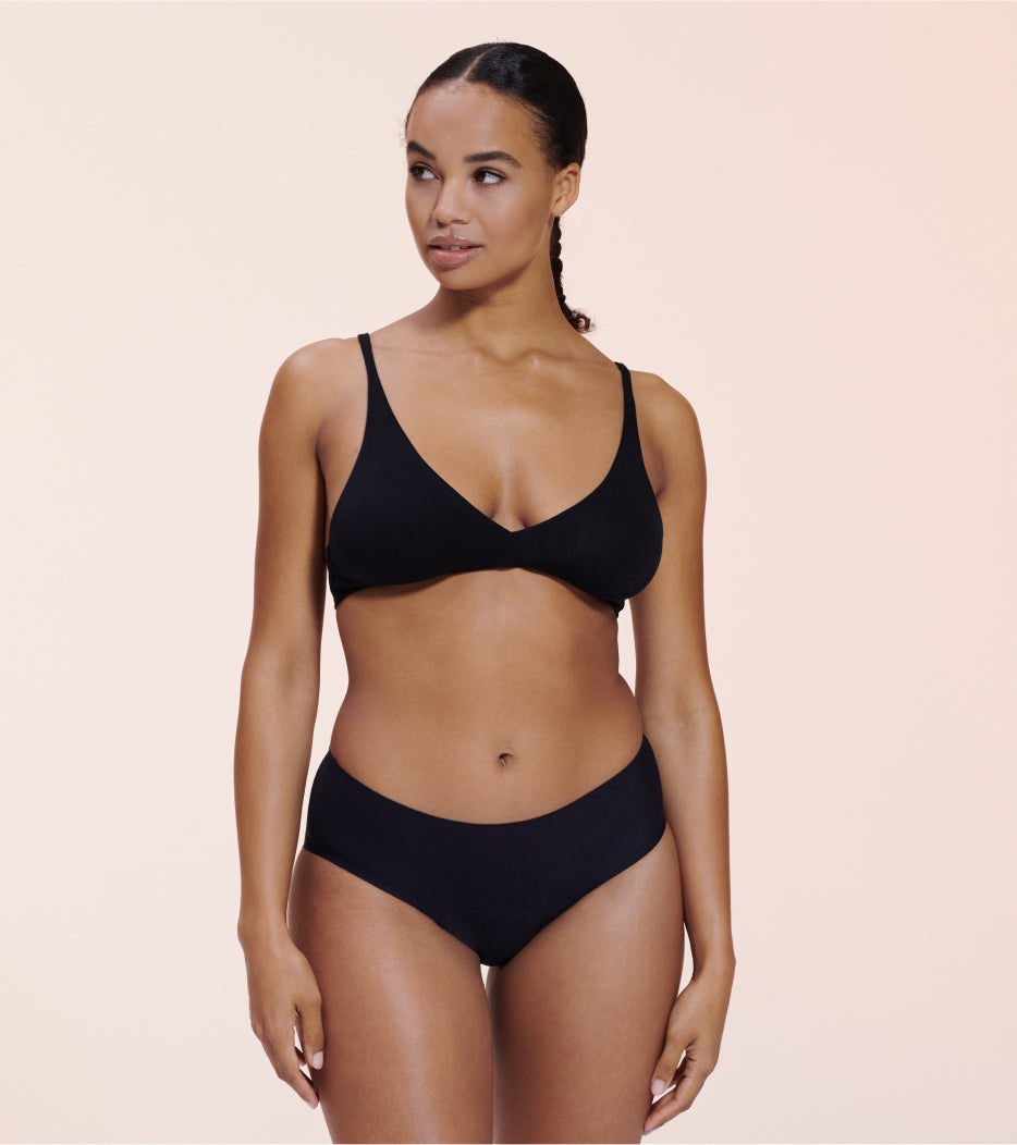 Invisible Classic - Nylon z recyklingu - Czarne