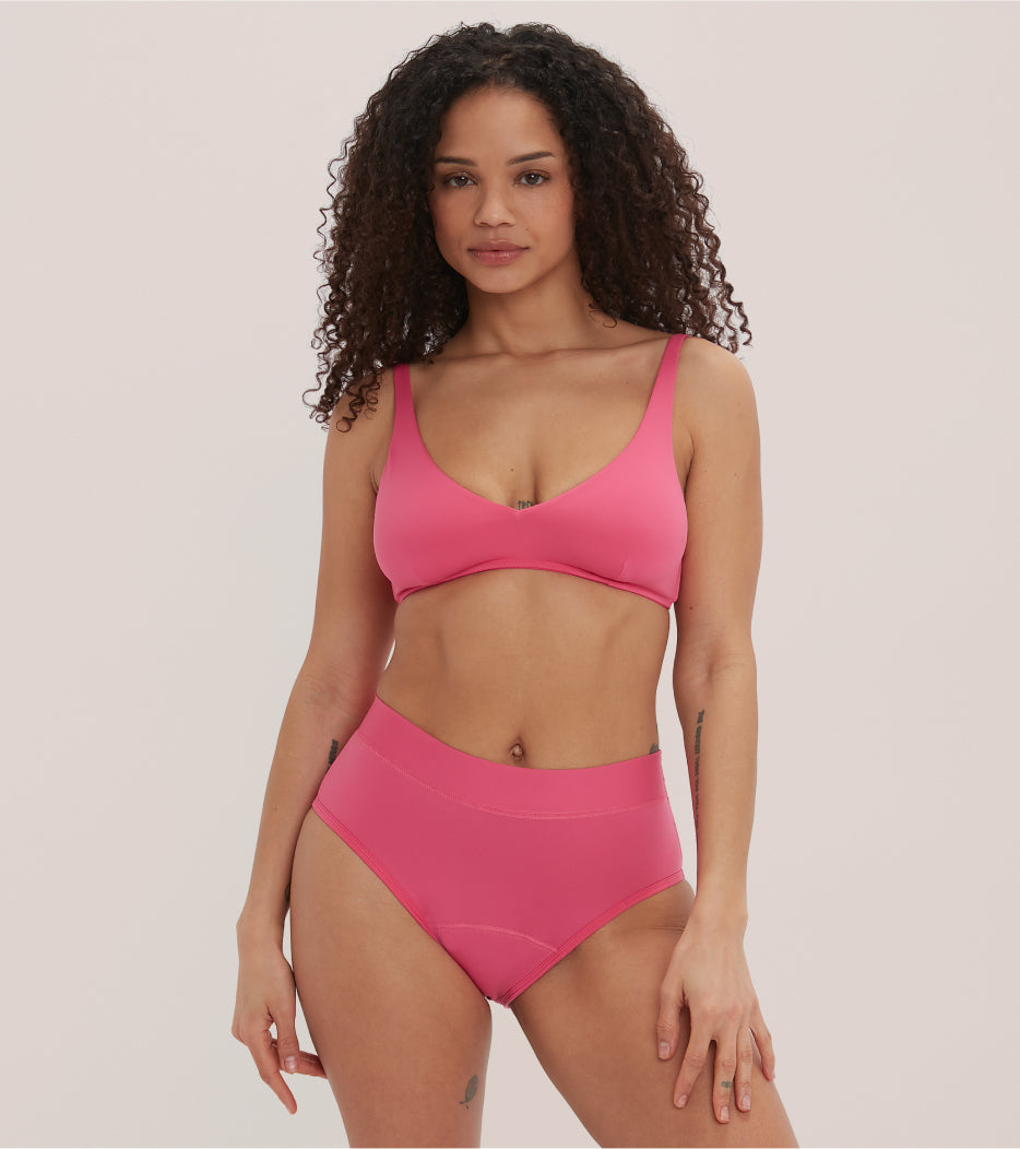 Hugger - Nylon z recyklingu - Różowy