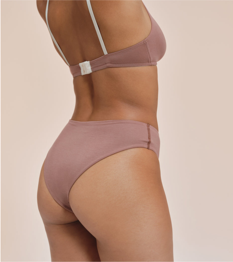 High-Leg - Tencel - Cedr