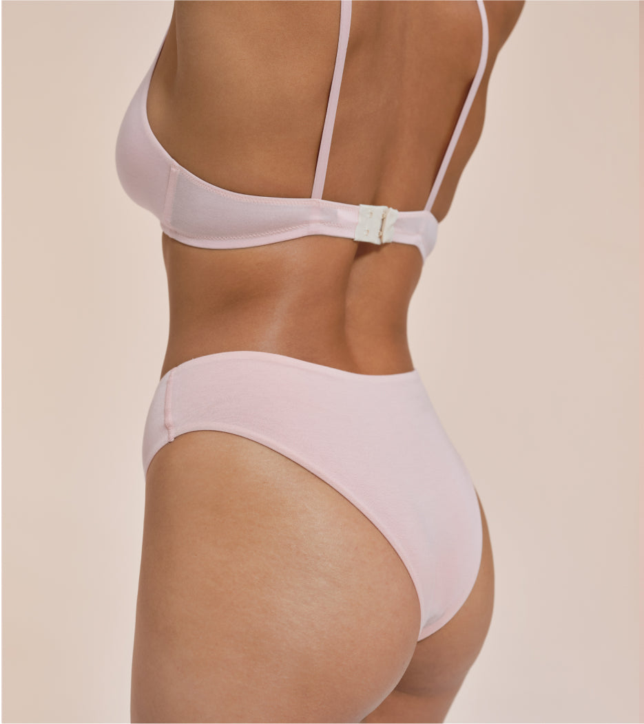 High-Leg - Tencel - Koralowe