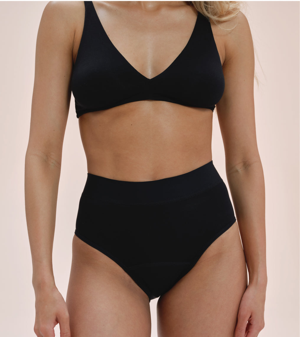 Hugger - Nylon z recyklingu - Czarne