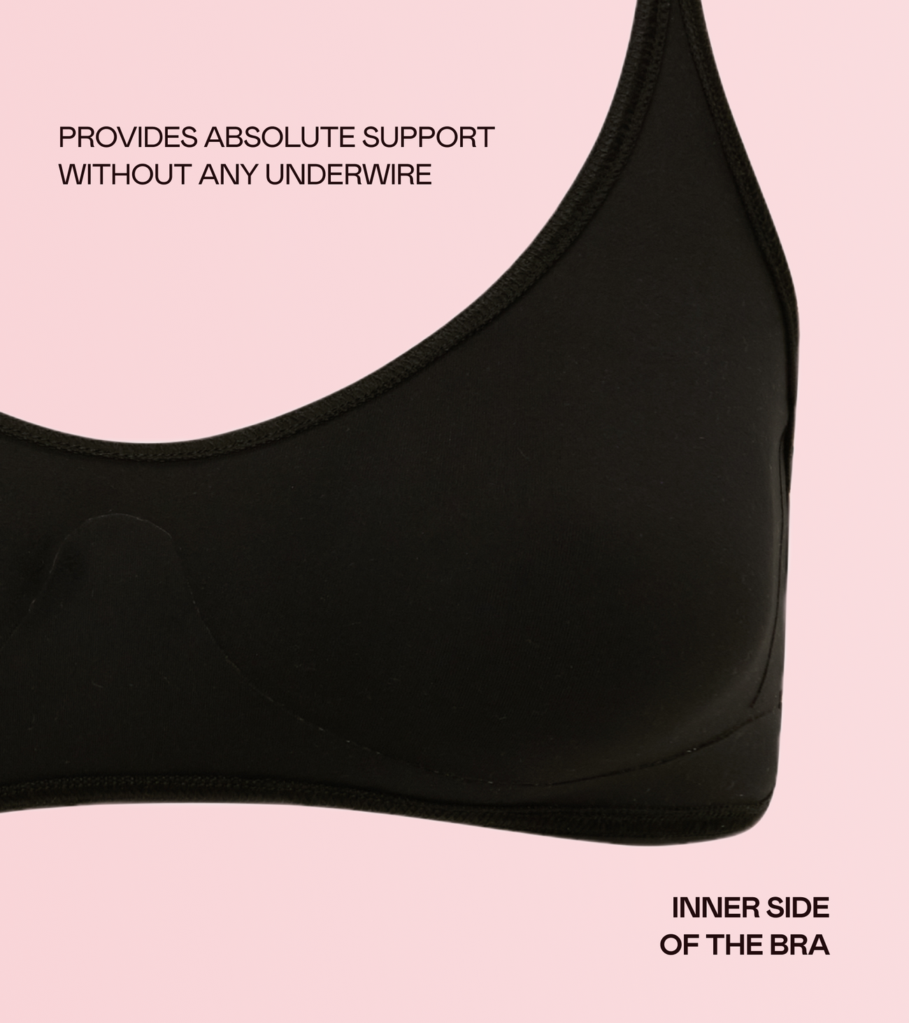 Aurora - Bonded Bra - Czarne