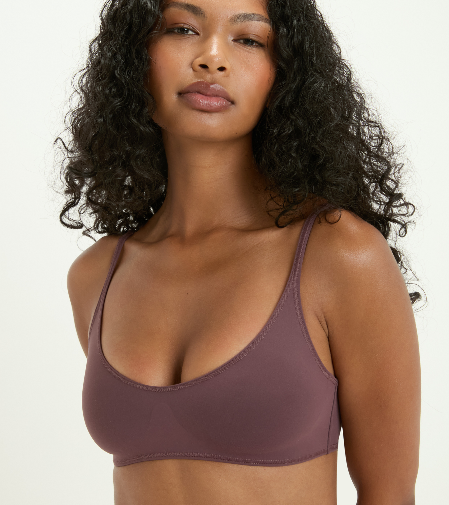Aurora - Bonded Bra - Brązowe